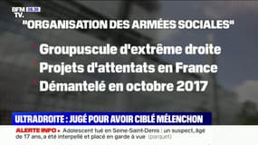 Ultradroite: 6 personnes jugées pour avoir ciblé Jean-Luc Mélenchon