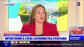 Fermeture du métro à 21h30 à Marseille: Catherine Pila, présidente de la RTM, justifie la décision