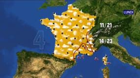 Votre météo (plutôt sympa) de la semaine