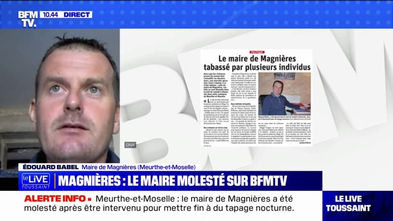 Meurthe-et-Moselle: « J’ai eu la peur de ma vie » témoigne le maire de Magnières, agressé dans la nuit de ce samedi à dimanche