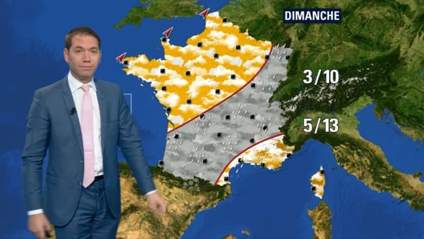 Les prévisions pour le dimanche 16 décembre. Les prévisions pour le dimanche 16 décembre.