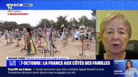 7-octobre: "La colère, elle est là, elle gronde (...) mais on essaye de rester dans l'espoir", affirme Ariane Tamir (membre de la famille d'un otage)