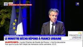 France Urbaine: le ministre Christophe Béchu évoque notamment la problématique des logements