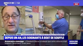 Jean-François Timsit (hôpital Bichat): "Le moral n'est pas formidable, la population nous en veut presque"