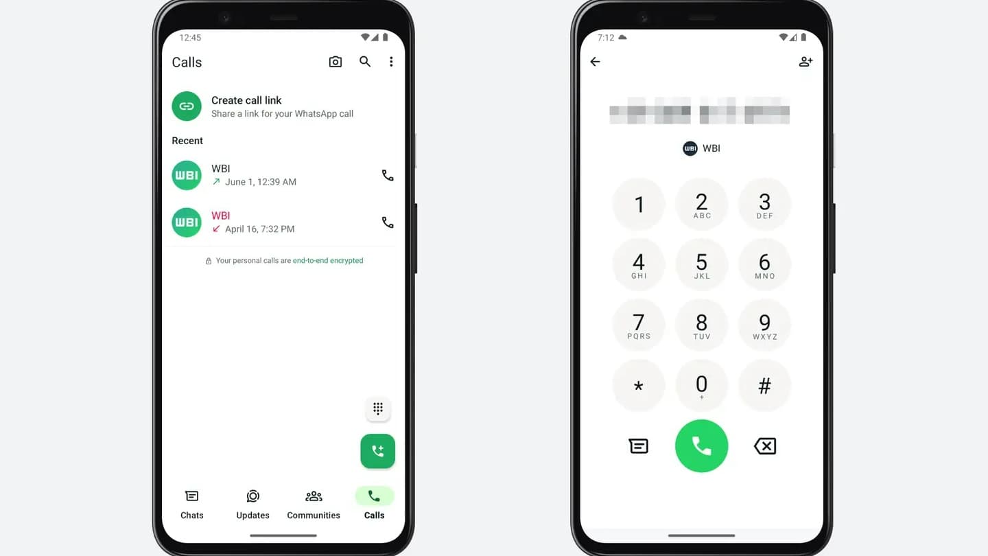 Whatsapp va permettre la numérotation directe