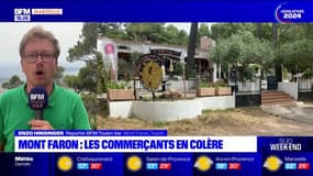 Var: l'accès au Mont Faron limité en raison des risques d'incendies, les commerçants inquiets