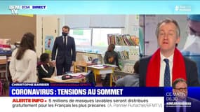 EDITO - Refusant le terme "d'écroulement économique", "Emmanuel Macron ne veut pas être le prophète de malheur"