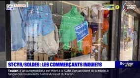 Saint-Cyr-sur-Mer: malgré les soldes, les petits commerçants désertés