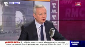 Bruno Le Maire sur la réouverture des discothèques: "Toutes ne réouvriront pas. Les dispositifs sont contraignants"