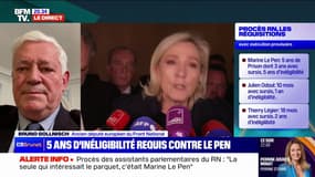 Procès RN: "C'est un procès politique", estime Bruno Gollnisch, ancien député européen du Front National