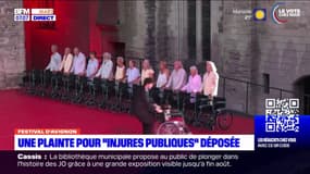 Festival d'Avignon: une plainte déposée pour "injures publiques" 