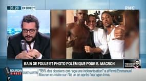 Photo polémique avec un jeune faisant un doigt d'honneur: la réponse de Macron