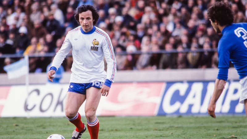 France-Italie : Christian Dalger le 2 juin 1978