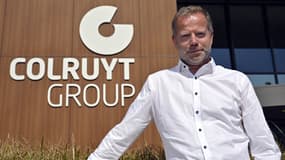  Stefan Goethaert, le PDG de Colruyt, le 14 juin 2022 à Halle en Belgique.