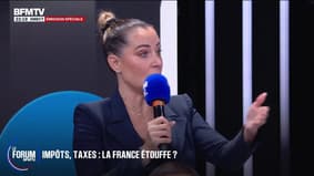 FORUM BFMTV - "Je représente des gens qui vivent à Dubaï, il faut arrêter l'hypocrisie, qu'est-ce qui vous pousse aujourd'hui à rester en France", se demande Magali Berdah, influenceuse