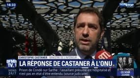 Violences policières: Christophe Castaner considère que "l'ONU ne demande pas d'enquête"