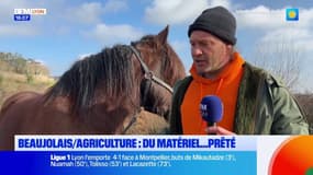 Beaujolais: du matériel prêté entre agriculteurs