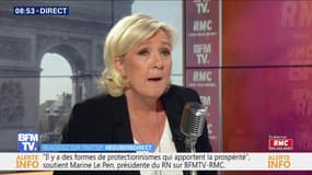 Images d'exactions diffusées sur Twitter: Marine Le Pen dénonce "un parquet qui instrumentalise la justice"