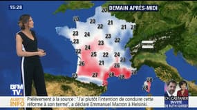 La météo pour ce vendredi 31 août 2018