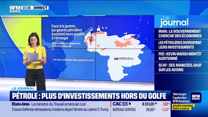 Pétrole : plus d'investissements hors du Golfe