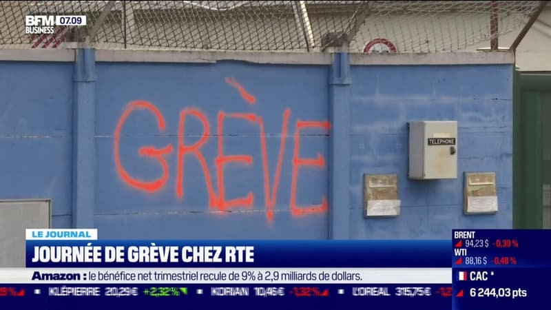 Journée de grève chez RTE