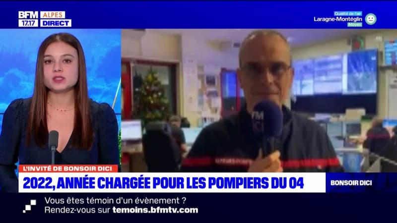 Alpes-de-Haute-Provence: le bilan des pompiers pour l'année 2022