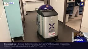 Villeurbanne: un robot nettoyeur à l'hôpital
