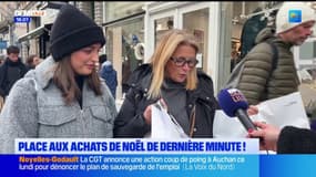 Lille : de nombreux achats de dernière minute avant Noël 