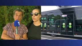 Véronique Monguillot, épouse du chauffeur de bus Philippe Monguillot, entre la vie et la mort après avoir été violemment agressé à Bayonne.