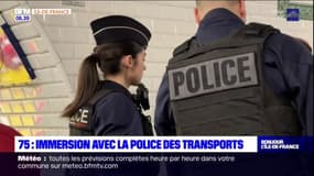 Paris: en immersion avec la police des transports