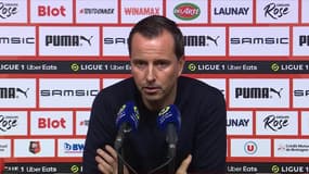 Rennes 1-2 Monaco: "Tu as le classement que tu mérites" Stéphan regarde la zone rouge et pas l'Europe 