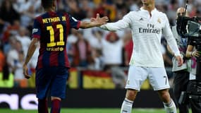 Neymar et Cristiano Ronaldo