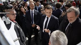 Emmanuel Macron dans le Jura