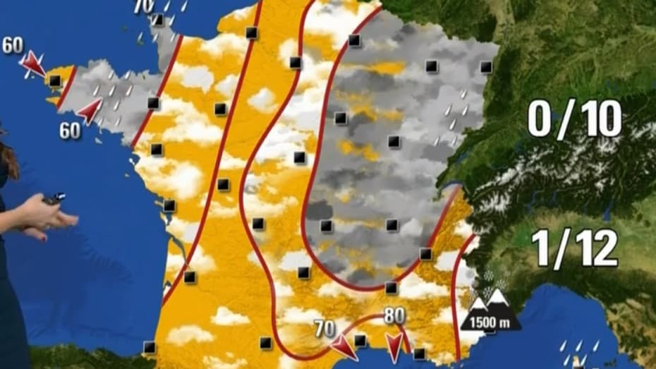 Le temps de ce mardi 07 novembre 2017