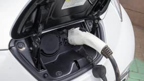 Une voiture électrique (illustration)