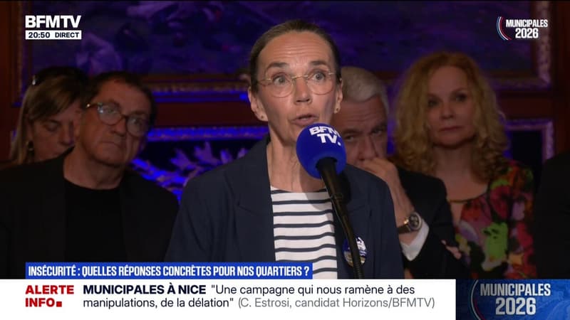 Municipales à Nice: Juliette Chesnel-Le Roux, candidate de l'Union de la gauche, veut mettre "plus de moyens de prévention"