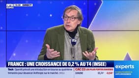 Une croissance de 0,2 % au quatrième trimestre en France : "On a tout juste la tête hors de l’eau"