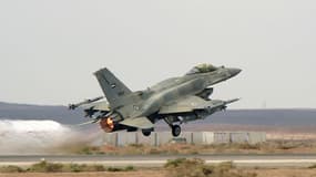 F-16 au décollage. (Illustration)