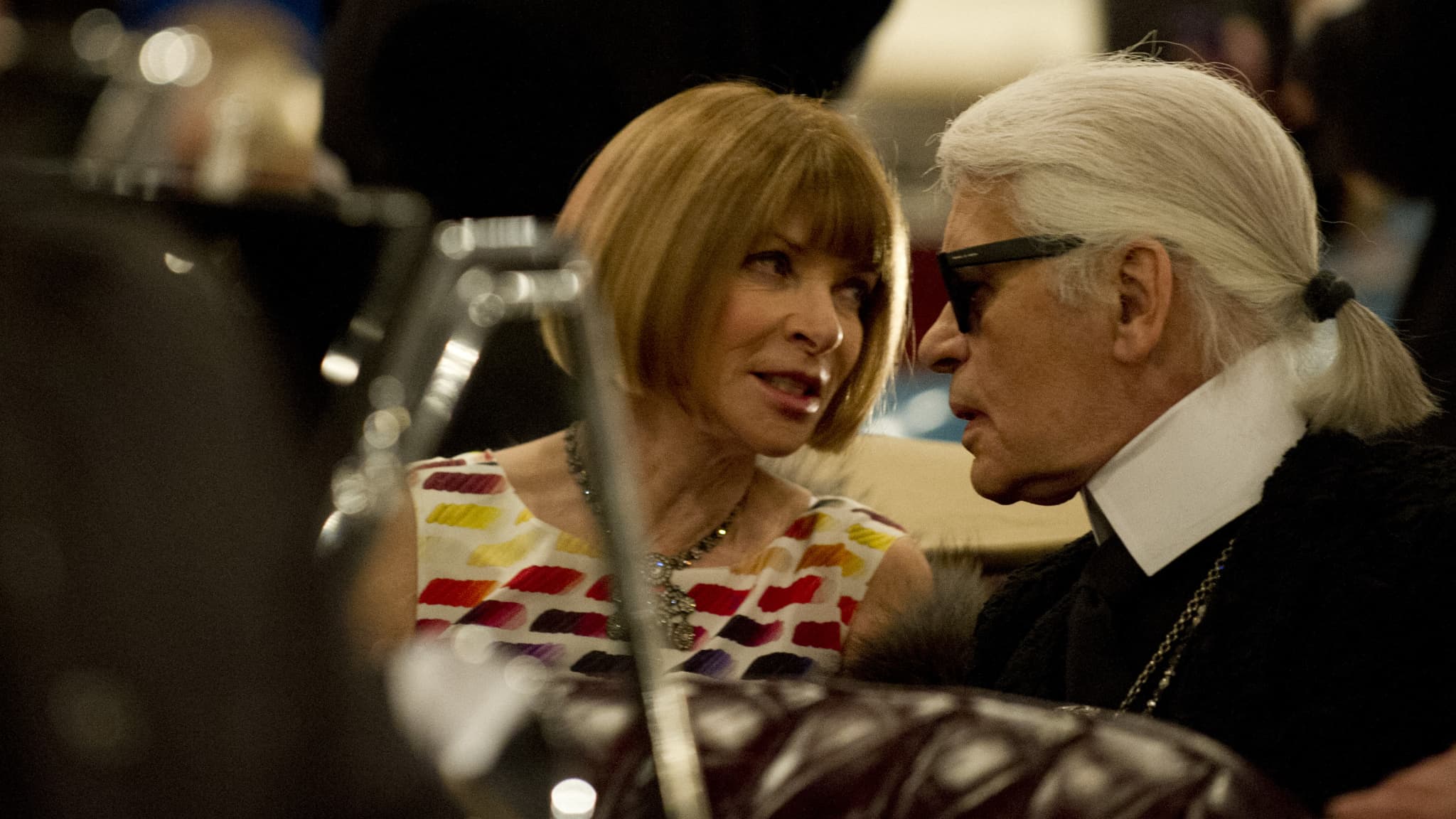 Anna Wintour et Karl Lagerfeld