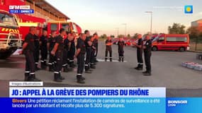 Rhône: les pompiers appellent à la grève dès mercredi, début des épreuves des JO à Lyon