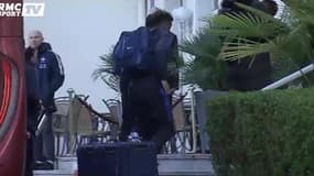 France-Russie : les Bleus sont arrivés à leur hôtel d'Enghien-les-Bains