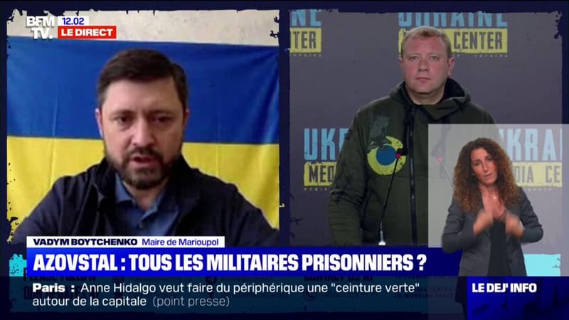 Le président Zelensky s'occupe 