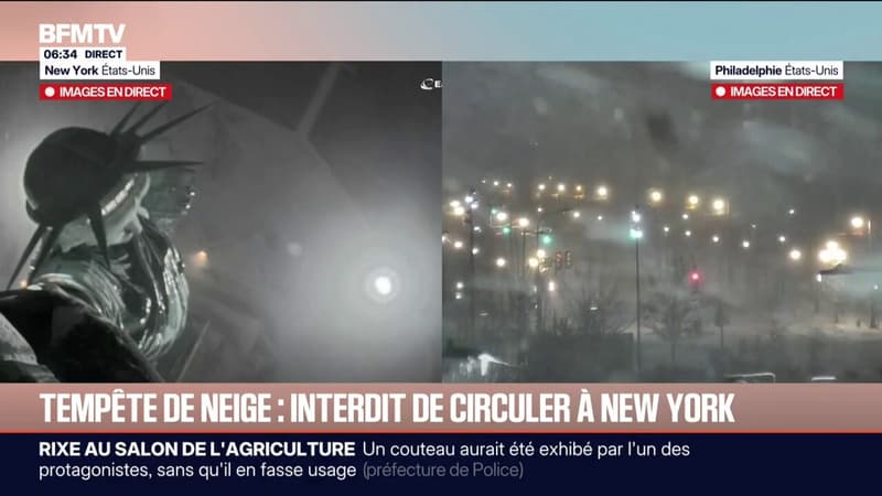L'État d'urgence déclaré à New York face à l’arrivée d’une violente tempête de neige