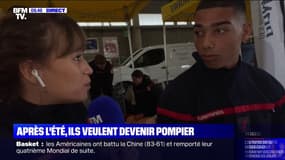 Après les incendies de l'été, ils veulent devenir pompiers
