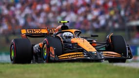 La McLaren de Lando Norris