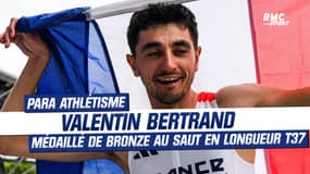 Mondiaux de para athlétisme : Valentin Bertrand en bronze au saut en longueur T37