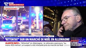 Passage meurtrier d'une voiture sur un marché de Noël de Magdebourg: "Au moins 60 blessés", déclare le ministre-président de la région