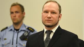 Anders Breivik à la cour centrale d'Oslo en août 2012