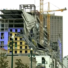 Un hôtel en construction s'est effondré à la Nouvelle-Orléans, provoquant la mort d'au moins deux personnes