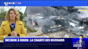 Incendie à Rouen: la maire du Petit-Quevilly demande de "remettre en place la cellule médico-psychologique" pour les habitants